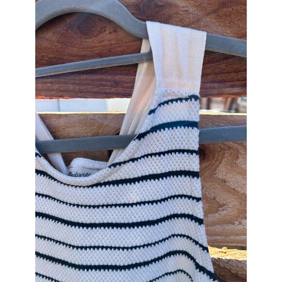 Madewell Texture‎ & Thread T Back, Bow, Striped Tank Top  Sz S - Picture 6 of 9